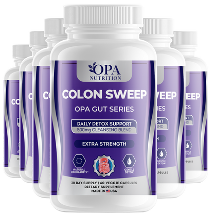 OPA Gut Colon Sweep Herbal Cleanse Digestive Support – 60ct