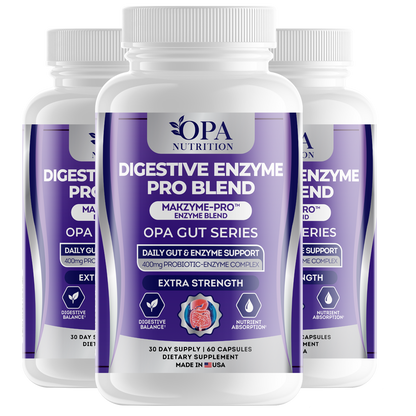 OPA Gut Digestive Enzyme & Probiotic Complex – 60ct
