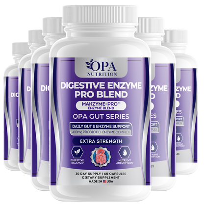 OPA Gut Digestive Enzyme & Probiotic Complex – 60ct