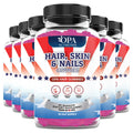 Biotin Gummies for Hair Skin and Nails 5000mcg Stronger Faster Growth - 60 Ct Pack of 6.jpg
