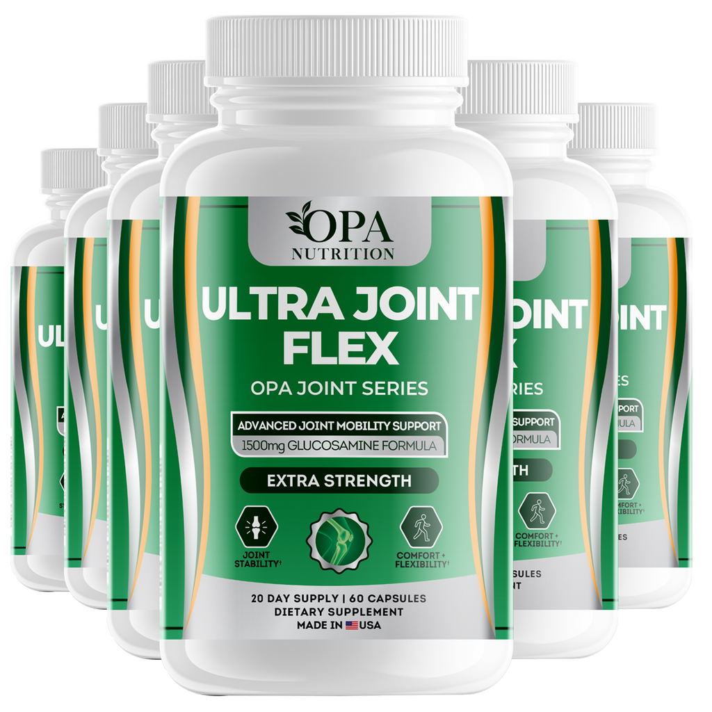 Glucosamine Chondroitin MSM and Turmeric Premium Joint Support 1500mg - 60 Ct.