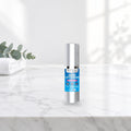 Luma Lift instant eye lift cream on a vanity