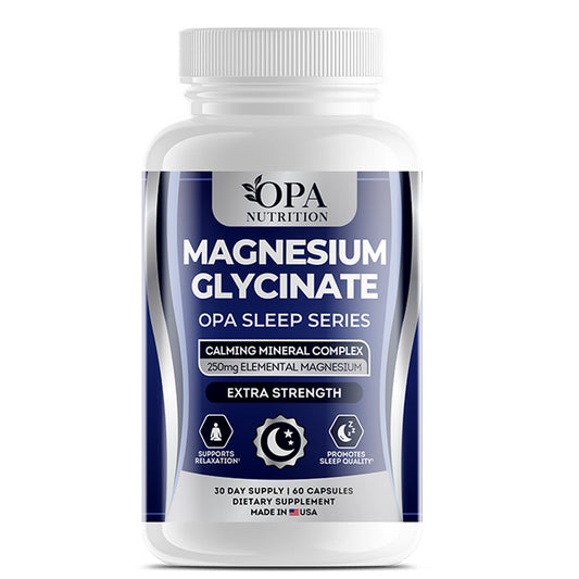 OPA Sleep Magnesium Glycinate Nighttime Support – 60ct