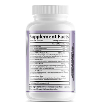 OPA Harmony Menopause Support – Daily Formula for Hormonal Balance, Energy & Wellness, 90ct