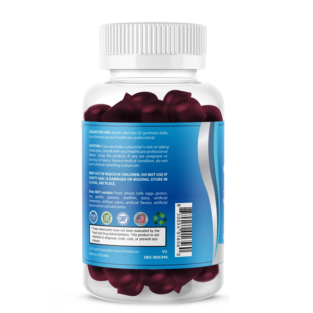 OPA Brain Shilajit Ashwagandha Focus & Vitality Gummies – 30sv