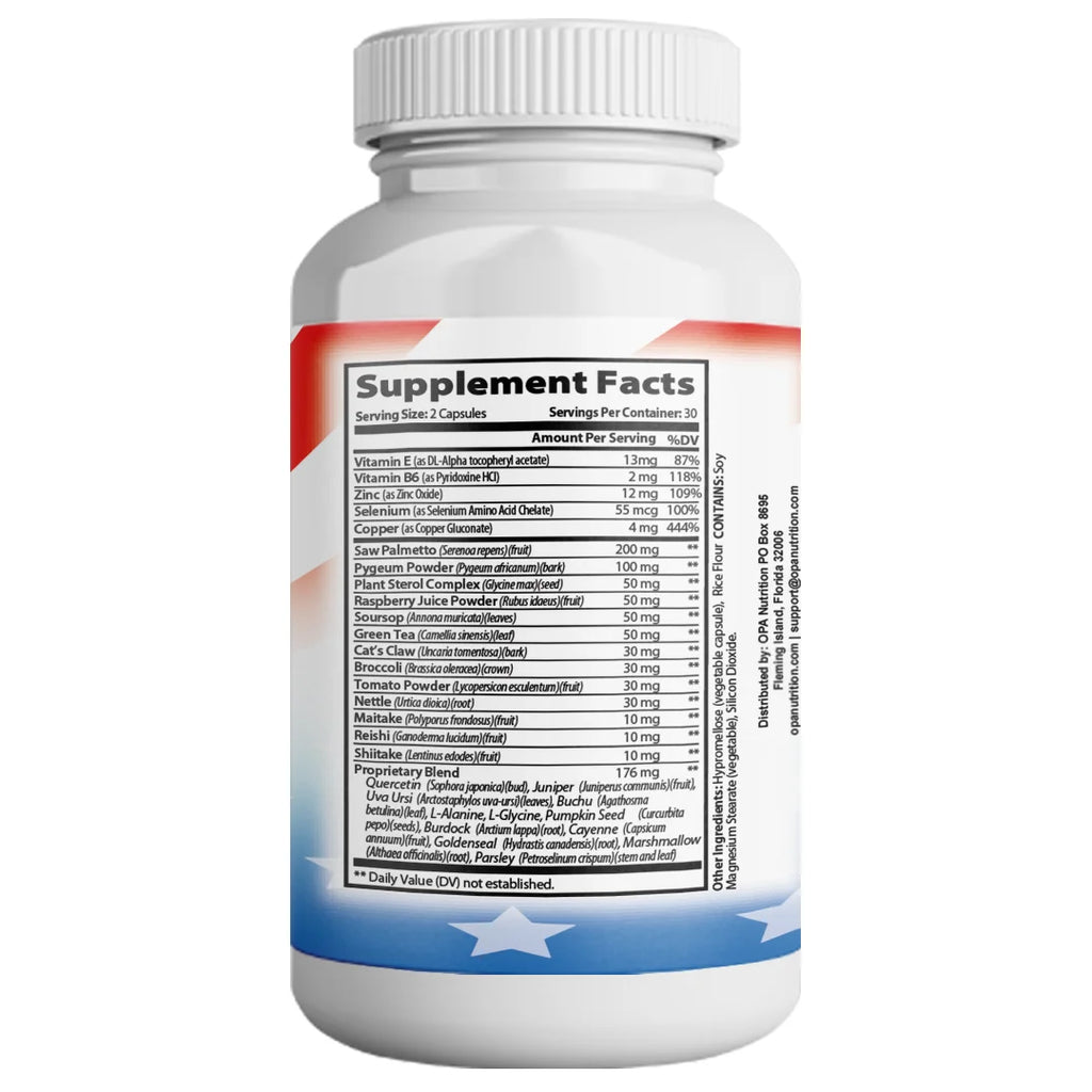 Prostate Supplements with Saw Palmetto and Pumpkin Seed - 60 Ct ingredients.jpg