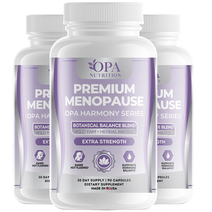 OPA Harmony Menopause Support – Daily Formula for Hormonal Balance, Energy & Wellness, 90ct