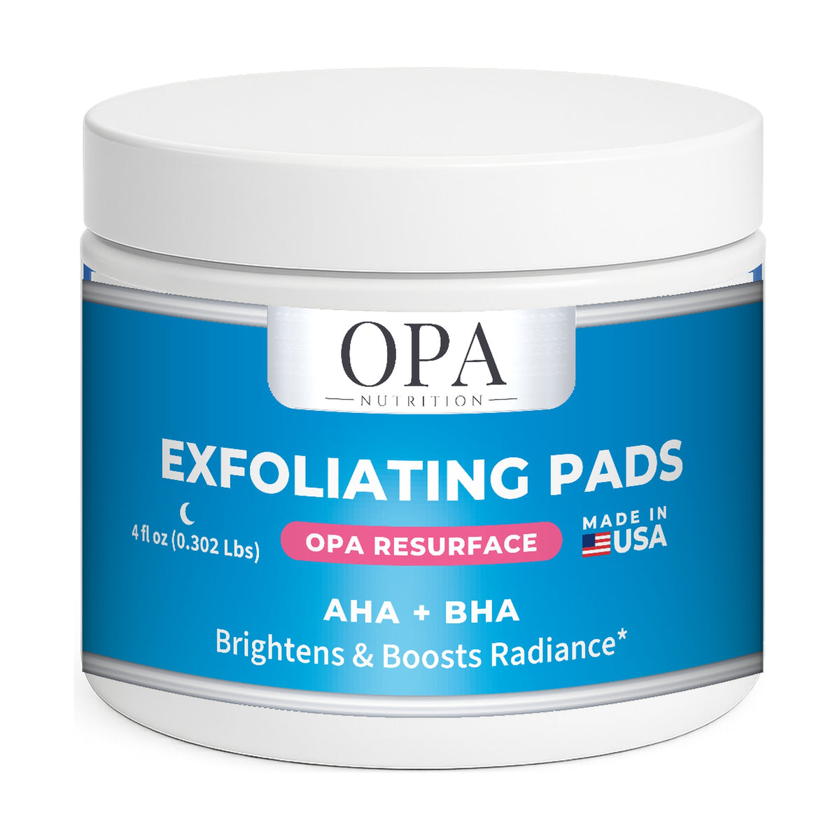 OPA Resurface Exfoliating Pads by OPA Nutrition