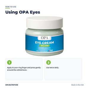 OPA Eyes Eye Cream how to use