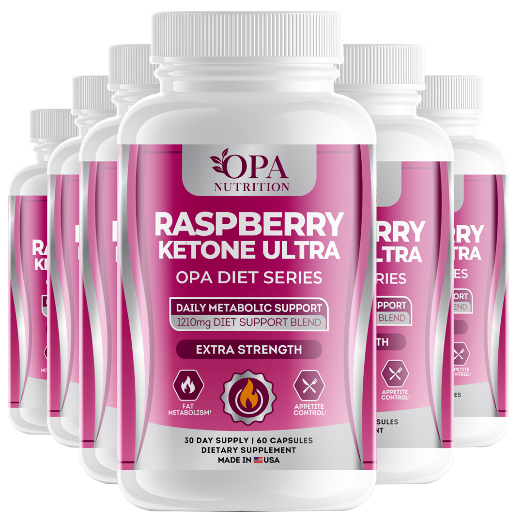 Raspberry Ketone Ultra Blend with African Mango & Green Tea - 60ct