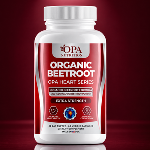Organic Beetroot – Circulation, Antioxidant & Daily Wellness Support, 1,300 mg, 60 Veggie  - lifestyle image 3 [opa-gen]