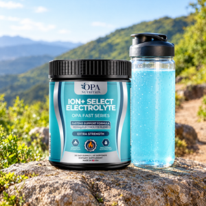 Fast ION+ Electrolytes – Hydration Support with Magnesium, Coconut Water & B12, Fasting-Fr - lifestyle image 4 [opa-gen]