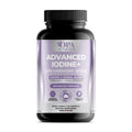 OPA Nutrition Advanced Iodine+ capsules bottle, front label with iodine and kelp