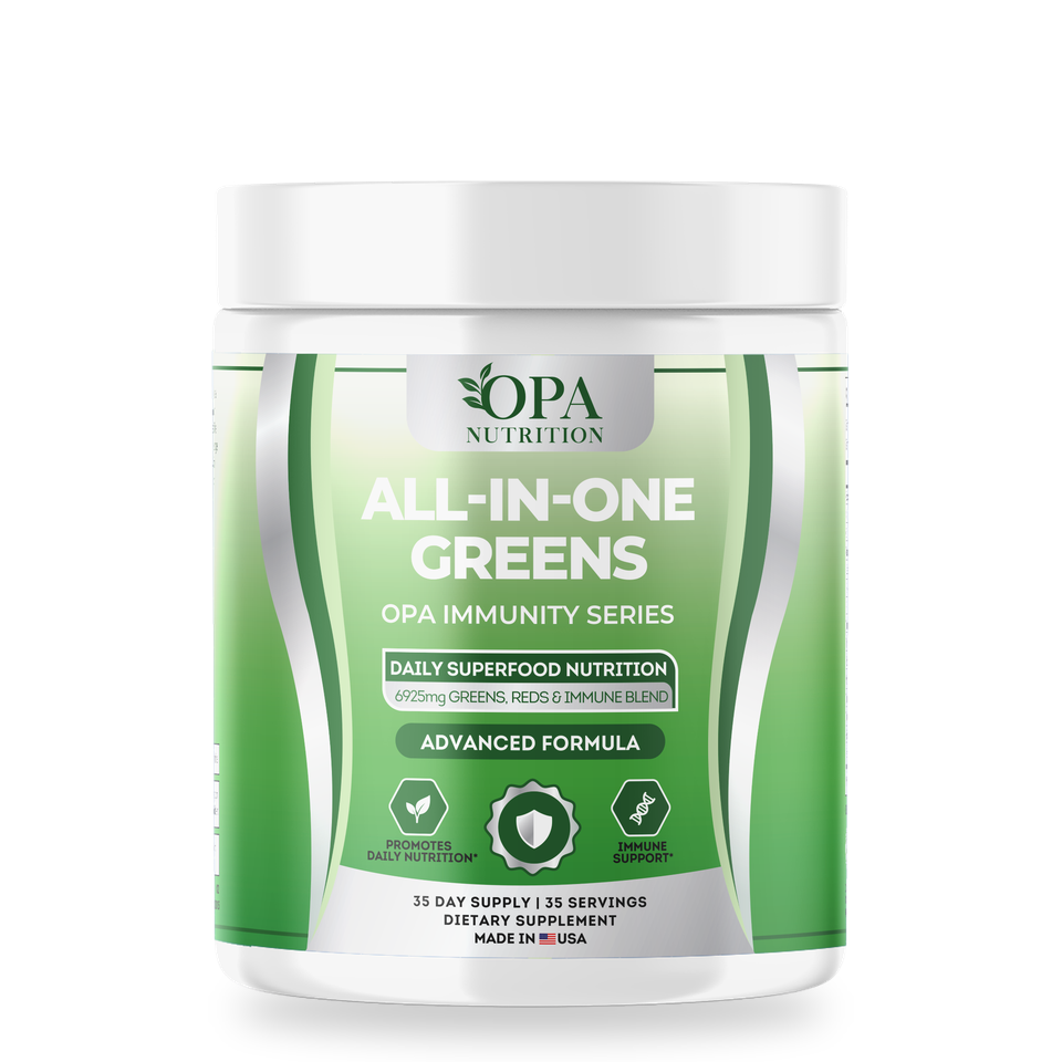 OPA Immunity Series All-in-One Greens daily superfood powder