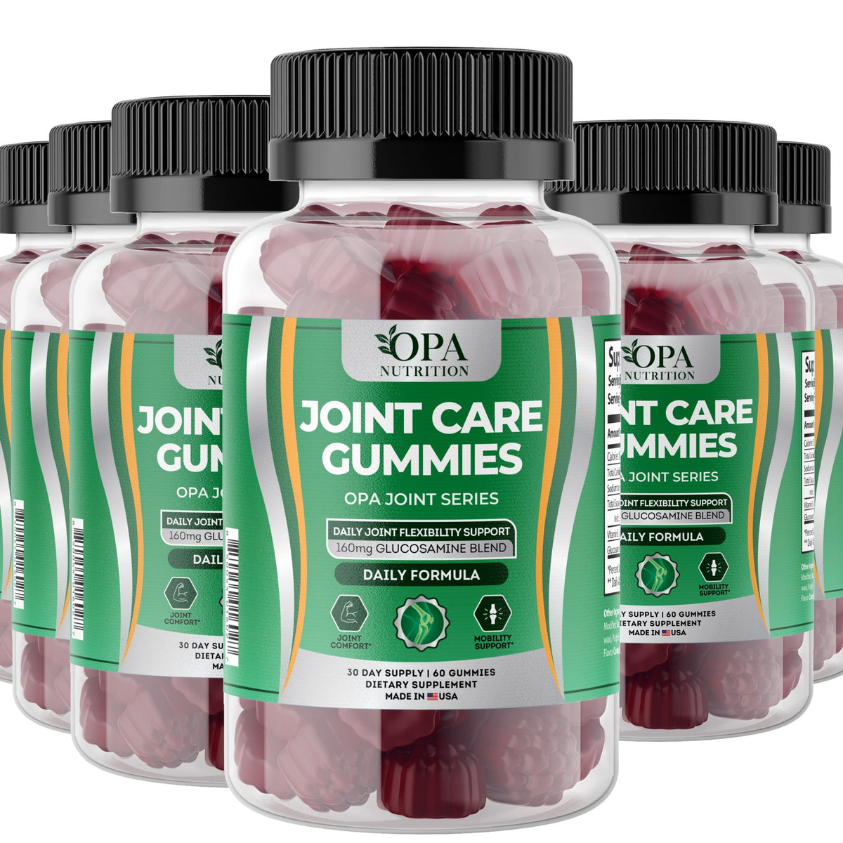 OPA Nutrition Joint Care Gummies, 6-pack of bottles