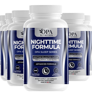 OPA Nutrition Nighttime Formula capsules, 6-pack of bottles