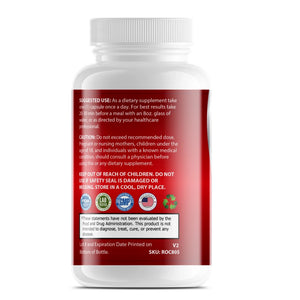 Back label of OPA Nutrition CoQ-10 Ubiquinone showing suggested use safety information and FDA disclaime