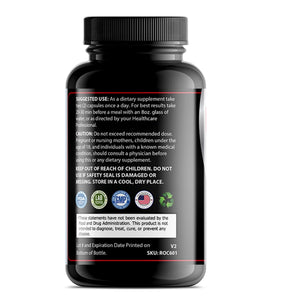 Back label of OPA Nutrition L-Arginine Rhino Series supplement bottle showing suggested use information