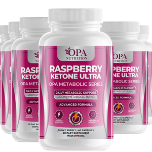 OPA Nutrition Raspberry Ketone Ultra capsules, 6-pack of bottles