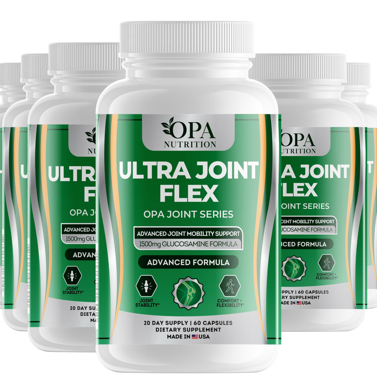 OPA Nutrition Ultra Joint Flex capsules, 6-pack of bottles