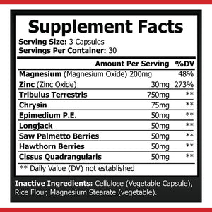 OPA Nutrition Ultra Prime Supplement Facts panel showing serving size and amounts per serving