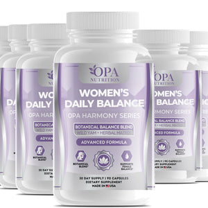 OPA Women’s Daily Balance capsules, 6-pack of bottles