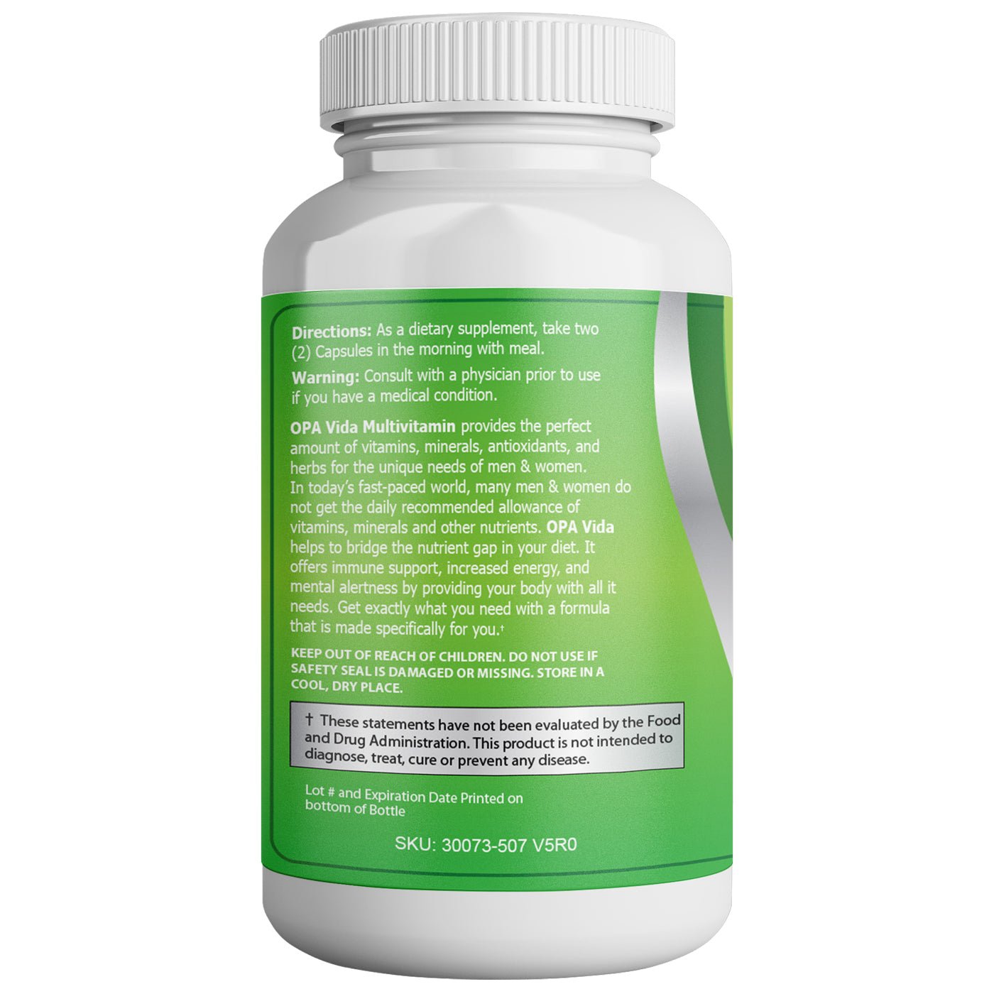 Adult Multivitamins to Help Boost Energy Metabolism - 60 Ct Suggested Use.jpg