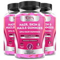 Biotin Gummies for Hair Skin and Nails 5000mcg Stronger Faster Growth - 60 Ct Pack of 3.jpg