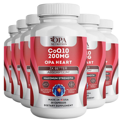 Coenzyme CoQ10 200mg High Absorption Capsules - 30 CtPack of 6.jpg