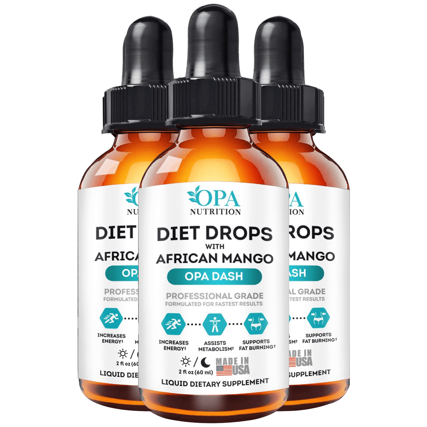 Diet Drops for Weight Loss with African Mango - 60 ml Pack of 3.jpg