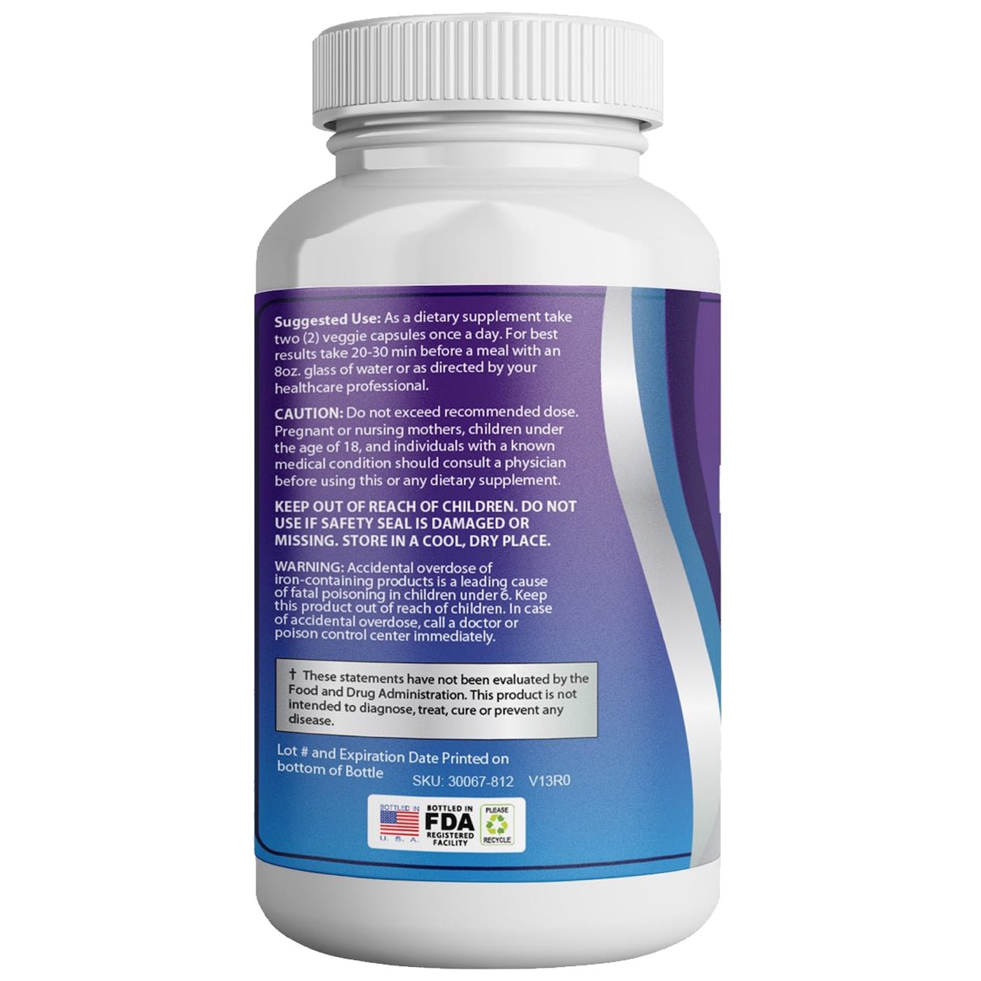 Genius Supplement for Brain Fog Memory Mood and Focus - 60 Ct Suggested Use.jpg