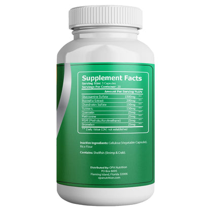 Glucosamine Chondroitin MSM and Turmeric Premium Joint Support 1500mg - 60 Ct Back ingredients.jpg