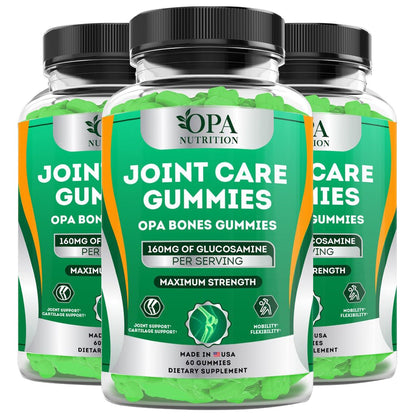Glucosamine Gummies with Vitamin E for Joint Health - 60 Ct Pack of 3.jpg