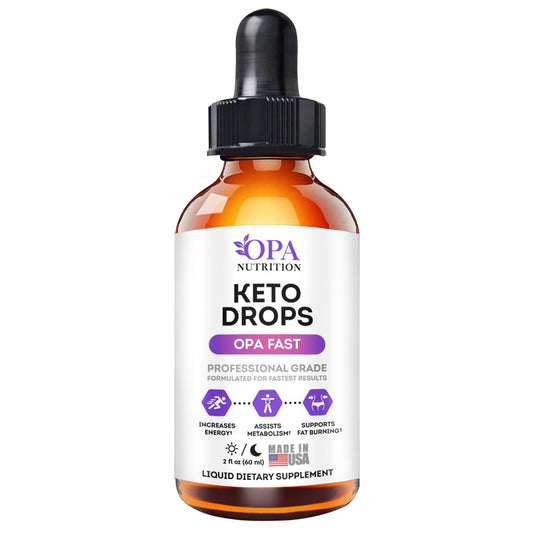 Keto Diet Drops with Green Tea African Mango and Raspberry Ketones - 60 ml.jpg