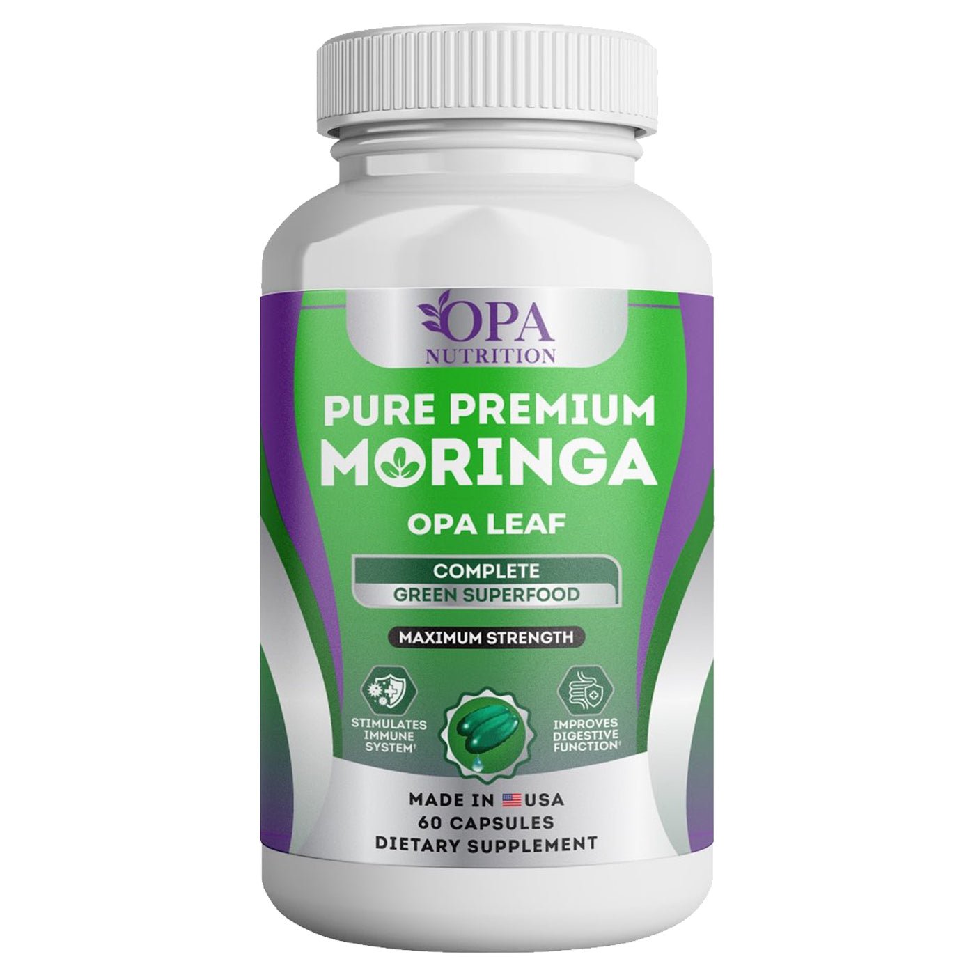 Moringa Capsules for Anti-Inflammatory Energy Immune Support - 60 Ct.jpg