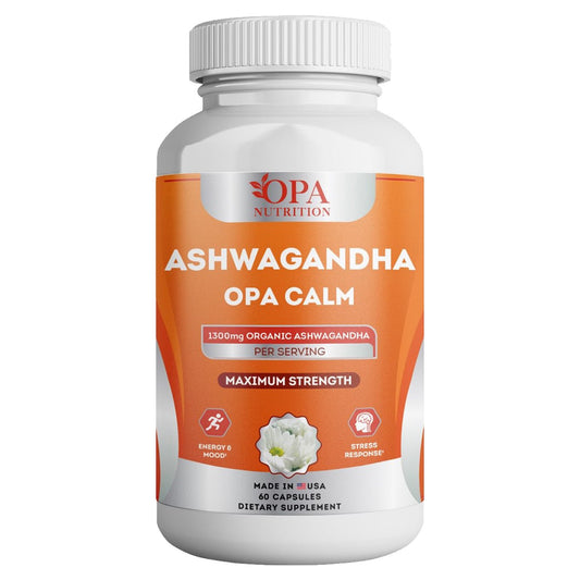 Organic Ashwagandha Black Pepper Anxiety and Stress Relief Pills - 60 Ct.jpg