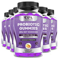 Probiotic Gummies for Smooth Digestion Gas Constipation Relief - 60 Ct Pack of 6.jpg